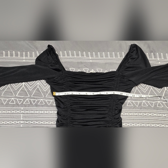 Free People Ruched Thong Bodysuit Size Small - Picture 4 of 7